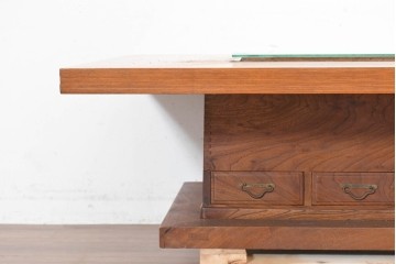 和製アンティーク　昭和初期から昭和中期　趣ある和の佇まいが魅力の囲炉裏テーブル　(R-090174)