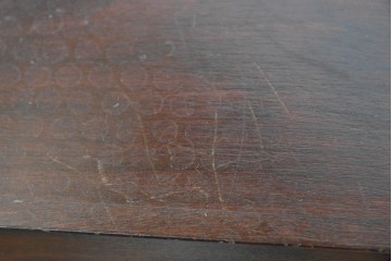 中古　松本民芸家具　端正な面取り意匠が魅力の整理タンス　(R-090175)