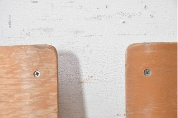 イギリスヴィンテージ　スタッキングできるスクールチェア5脚セット　(R-090181)