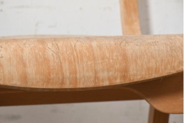 イギリスヴィンテージ　スタッキングできるスクールチェア5脚セット　(R-090181)