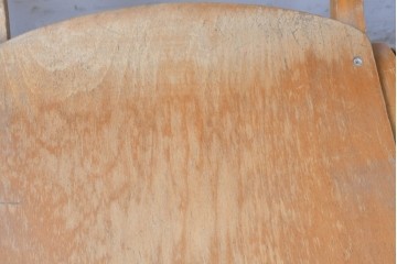 イギリスヴィンテージ　スタッキングできるスクールチェア5脚セット　(R-090183)