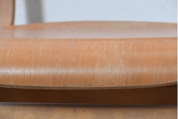 イギリスヴィンテージ　スタッキングできるスクールチェア5脚セット　(R-090184)