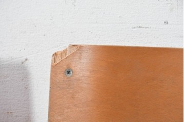 イギリスヴィンテージ　スタッキングできるスクールチェア5脚セット　(R-090185)