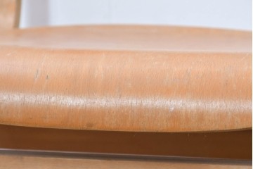 イギリスヴィンテージ　スタッキングできるスクールチェア5脚セット　(R-090185)
