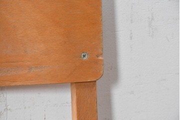 イギリスヴィンテージ　スタッキングできるスクールチェア6脚セット　(R-090186)