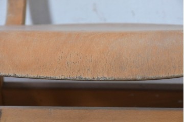 イギリスヴィンテージ　スタッキングできるスクールチェア6脚セット　(R-090186)