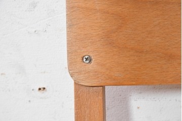 イギリスヴィンテージ　スタッキングできるスクールチェア　(R-090188)