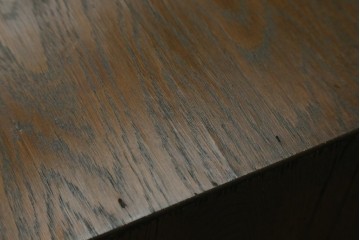 イギリスヴィンテージ　ステンドグラスの扉が上品なウォールキャビネット　(R-090192)