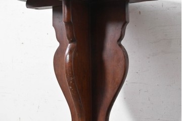 イギリスアンティーク　1940年から1960年頃　市松模様の天板が目を引くチェステーブル　(R-090194)