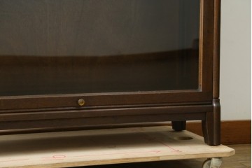イギリスヴィンテージ　GUNN(ガン)社　オーク材　縦に重ねて使える!　クラシカルなスタッキングブックケース　(R-090199)