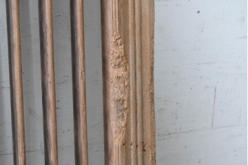 中国アンティーク建具　李朝風建具　素朴な格子デザインの窓1枚　(R-090204)