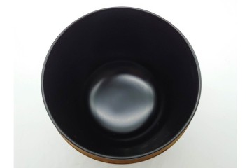 塗師 西條一斎　優美な竹林蒔絵の大棗　共箱付き　(R-090224)
