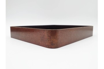 明治から大正期　木製　瓢箪文・菖蒲文　梨地蒔絵と螺鈿細工が目を引く硯箱(硯・水滴付き)　外箱付き　(R-090235)