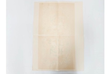 支那土俗版画 第二集　榴開・百子・年年多福・月月吉祥　色鮮やかな版画4枚セット　目録・封筒付き　(R-090236)
