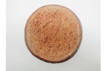 十二代 田原陶兵衛　萩焼　高さ約22cm　落ち着いた佇まいの花入　共箱付き　(R-090250)