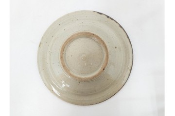 人間国宝 濱田庄司(浜田庄司)　益子焼　染付　落ち着いた佇まいの紅茶碗6客セット　共箱付き　(R-090254)
