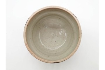 人間国宝 濱田庄司(浜田庄司)　染付　紅茶具　素朴な風合いが魅力のポット&シュガーポットセット　共箱付き　(R-090255)