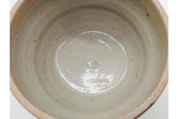 人間国宝 濱田庄司(浜田庄司)　染付　紅茶具　素朴な風合いが魅力のポット&シュガーポットセット　共箱付き　(R-090255)