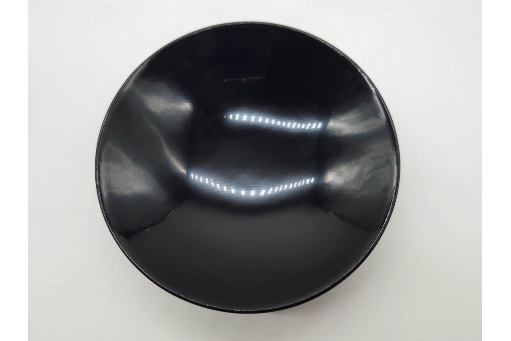 輪島塗　蒔絵　上品な蘭文のお椀5点セット　外箱付き　(R-090257)