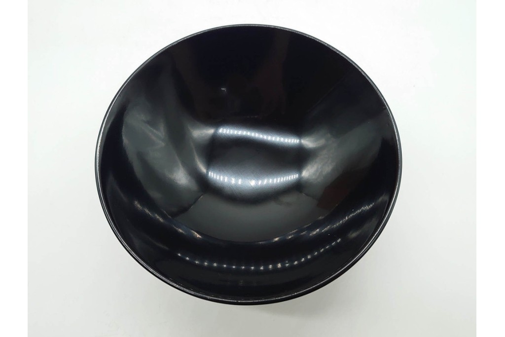 輪島塗　蒔絵　上品な蘭文のお椀5点セット　外箱付き　(R-090257)
