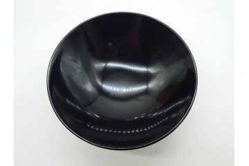 輪島塗　蒔絵　上品な蘭文のお椀5点セット　外箱付き　(R-090257)