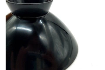 輪島塗　蒔絵　上品な蘭文のお椀5点セット　外箱付き　(R-090257)