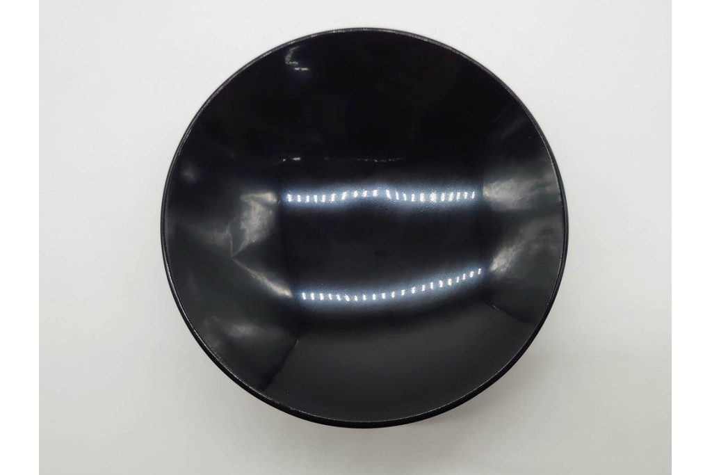 輪島塗　蒔絵　上品な蘭文のお椀5点セット　外箱付き　(R-090258)