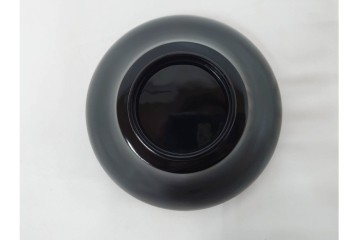 大正期　木製　漆器　艶やかな黒漆塗に菊蝶蒔絵を施した吸物椀10点セット　外箱付き　(R-090259)