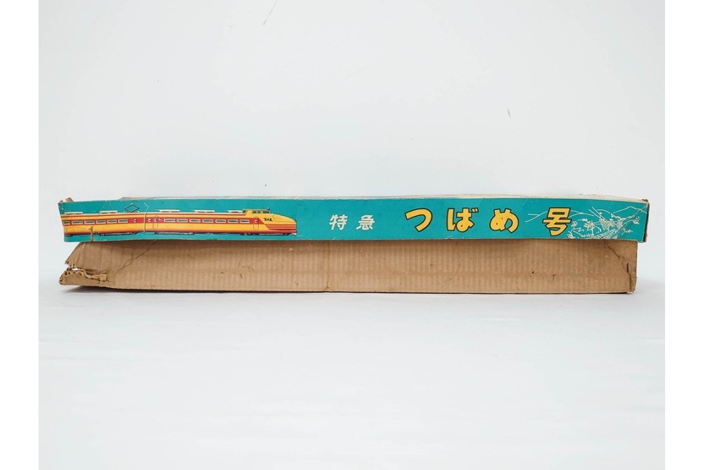昭和レトロ　ヨネザワ(米澤玩具)　特急 つばめ号のブリキのおもちゃ(クロ151-3・東京⇔大阪)　外箱付き　(R-090266)