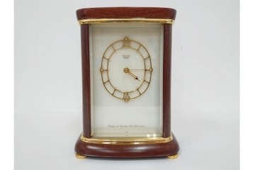 中古　SEIKO(セイコー)　DECOR(デコール)　AZ725B　気品漂う置時計　保証書・外箱付き　(R-090267)