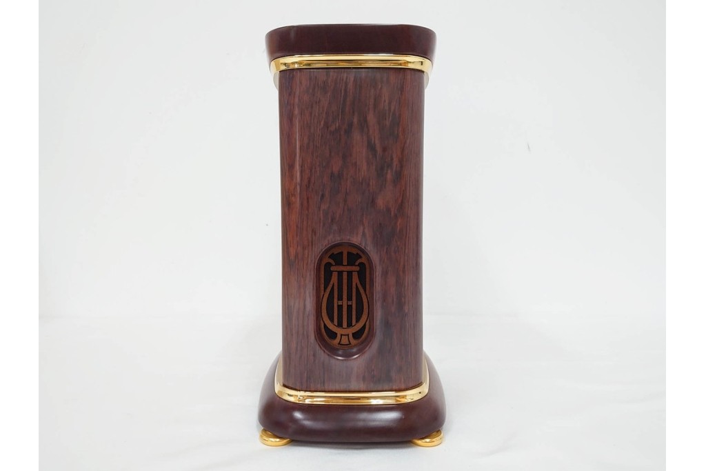 中古　SEIKO(セイコー)　DECOR(デコール)　AZ725B　気品漂う置時計　保証書・外箱付き　(R-090267)