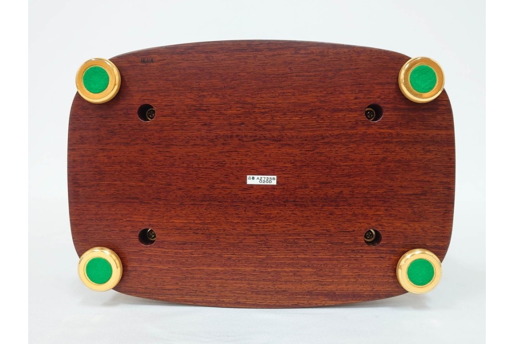 中古　SEIKO(セイコー)　DECOR(デコール)　AZ725B　気品漂う置時計　保証書・外箱付き　(R-090267)