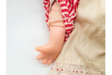 昭和期　当時物!　ポピー　原作 水木杏子・作画 いがらしゆみこ　「キャンディ・キャンディ」　高さ約36cm　 人形2点セット　※片手なし　(R-090268)
