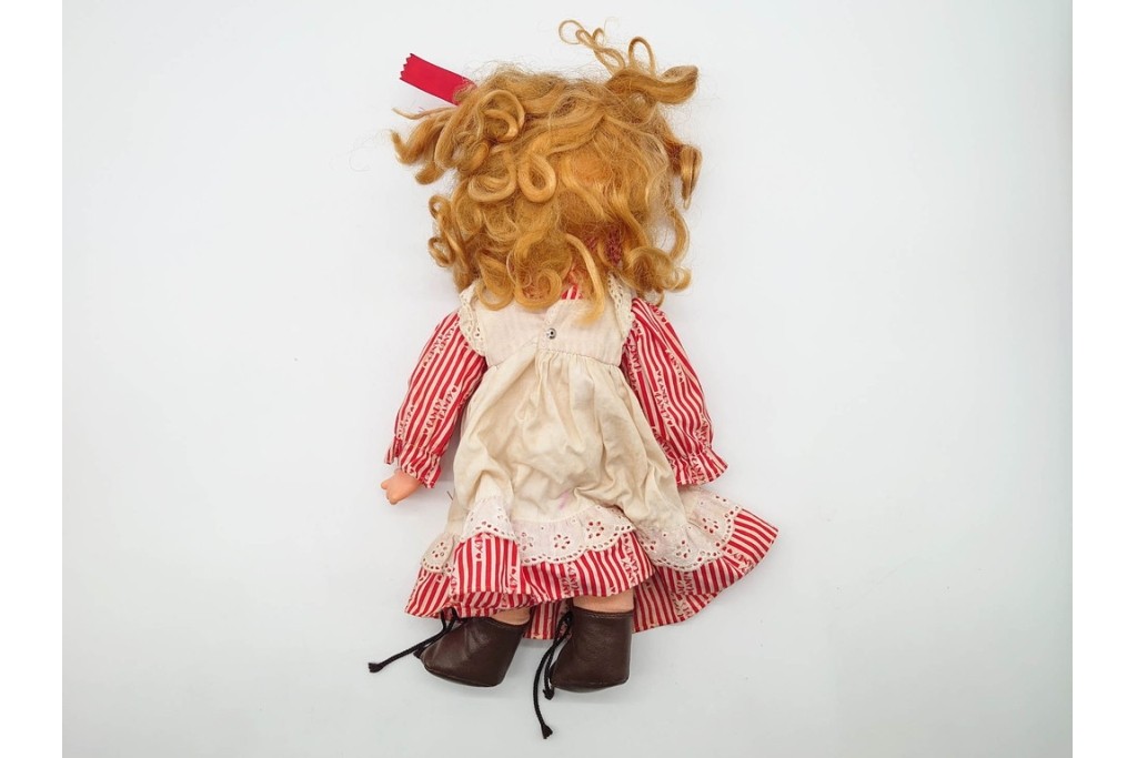 昭和期　当時物!　ポピー　原作 水木杏子・作画 いがらしゆみこ　「キャンディ・キャンディ」　高さ約36cm　 人形2点セット　※片手なし　(R-090268)