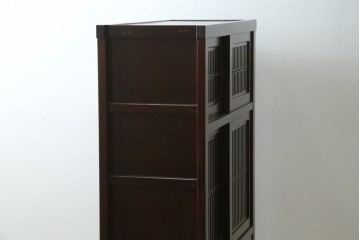 中古　美品　栗材　上質な和の空間を演出する水屋箪笥　(R-090281)