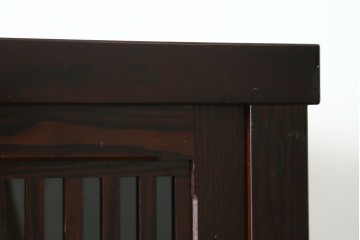 中古　美品　栗材　上質な和の空間を演出する水屋箪笥　(R-090281)
