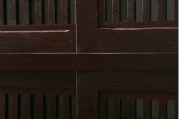中古　美品　栗材　上質な和の空間を演出する水屋箪笥　(R-090281)
