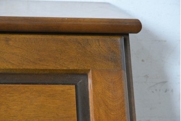 中古　美品　蝦夷(えぞ)民芸家具　上品な佇まいのライティングビューロー　(R-090292)
