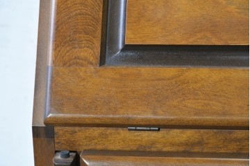 中古　美品　蝦夷(えぞ)民芸家具　上品な佇まいのライティングビューロー　(R-090292)