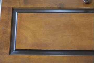 中古　美品　蝦夷(えぞ)民芸家具　上品な佇まいのライティングビューロー　(R-090292)
