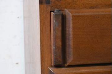中古　美品　蝦夷(えぞ)民芸家具　上品な佇まいのライティングビューロー　(R-090292)