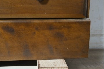 中古　美品　蝦夷(えぞ)民芸家具　上品な佇まいのライティングビューロー　(R-090292)