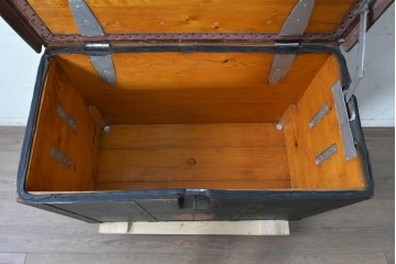和製アンティーク　昭和初期　重厚な佇まいの獣医行李　(R-090294)