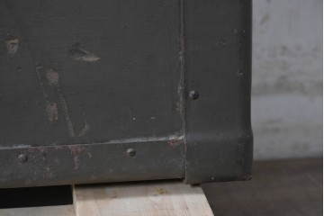 和製アンティーク　昭和初期　重厚な佇まいの獣医行李　(R-090294)