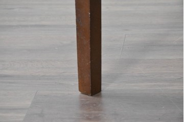 イギリスアンティーク　1920年頃　オーク材　アカンサス彫刻のバルボスレッグが美しいバタフライテーブル　(R-090306)
