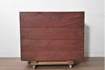 李朝家具　重厚な鉄金具があしらわれたバンダチ　(R-090309)