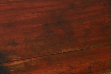 中国ヴィンテージ　清朝デザイン　伝統的な意匠と朱色が印象的なコンソールテーブル　(R-090317)