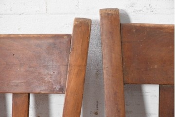 イギリスアンティーク　1910年頃　ウィンザーチェア　カントリースタイルの素朴なダイニングチェア4脚セット　(R-090322)