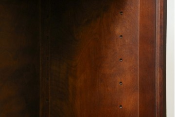 中古　美品　和光　NEW北樹　希少な廃番品　縦格子が和の雰囲気をより一層引き立てる水屋箪笥サイドボード　(R-090340)