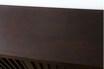 中古　美品　和光　NEW北樹　希少な廃番品　縦格子が和の雰囲気をより一層引き立てる水屋箪笥サイドボード　(R-090340)